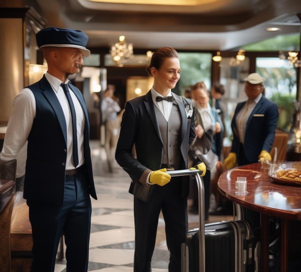 重塑酒店形象的艺术展示，酒店服务礼仪视频